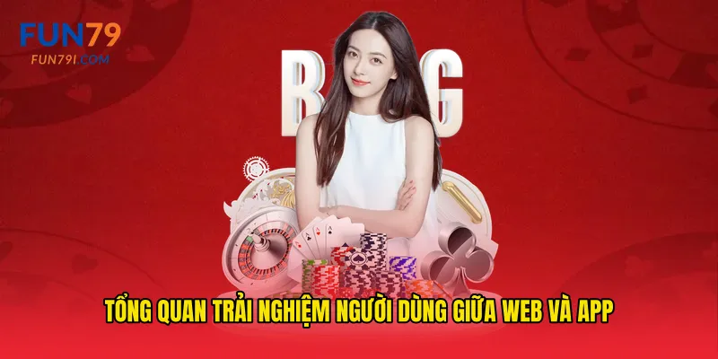 Tổng quan trải nghiệm người dùng giữa web và app